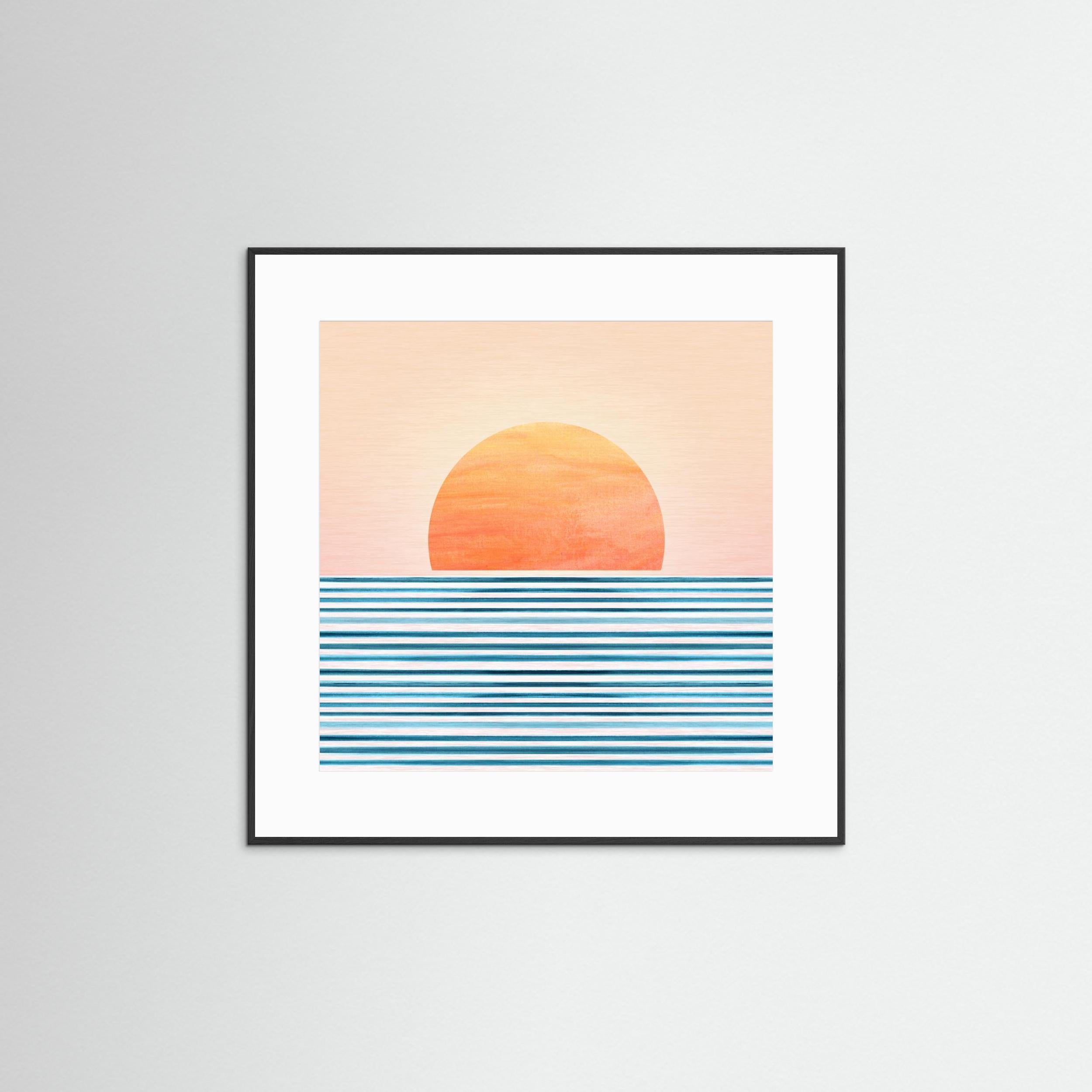 Minimalist Sunset 1 by Kristian Gallagher